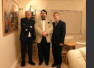 Me with John and Robin at Christmas time